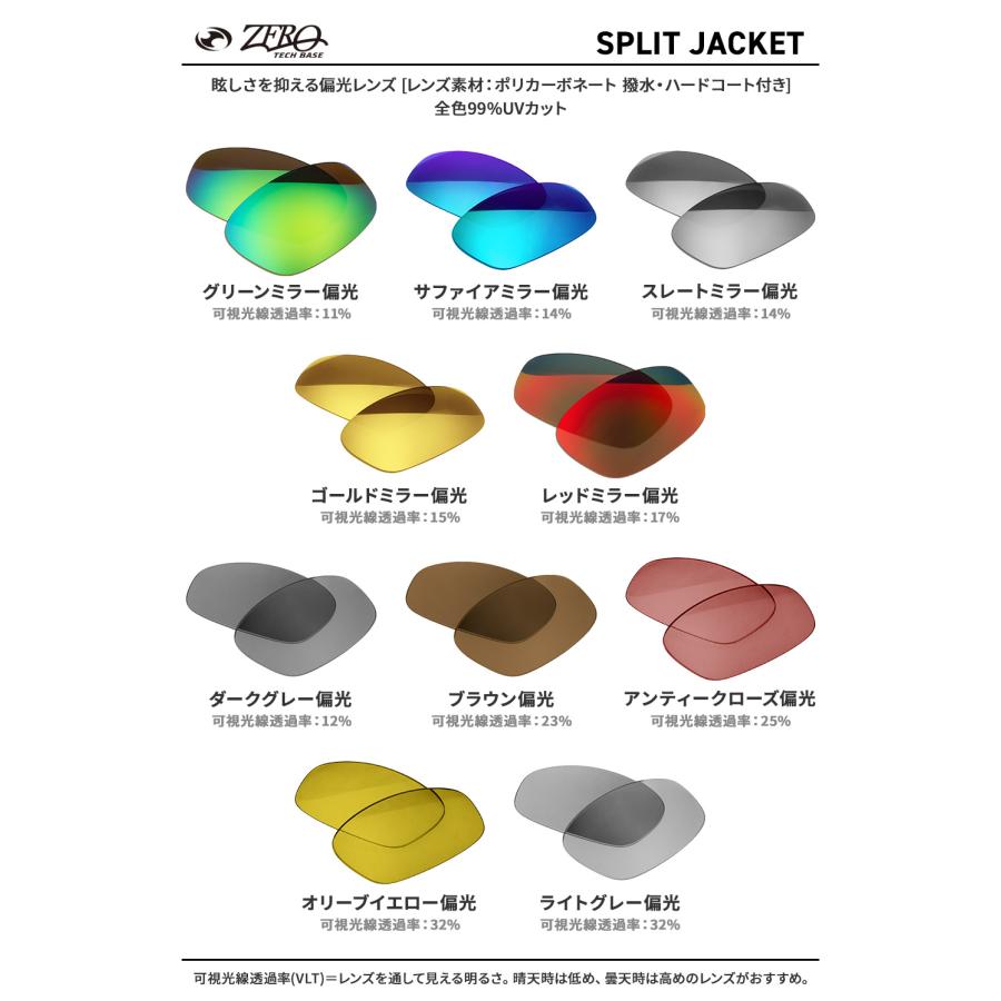 OAKLEY（オークリー） スポーツサングラス 交換レンズ スプリット