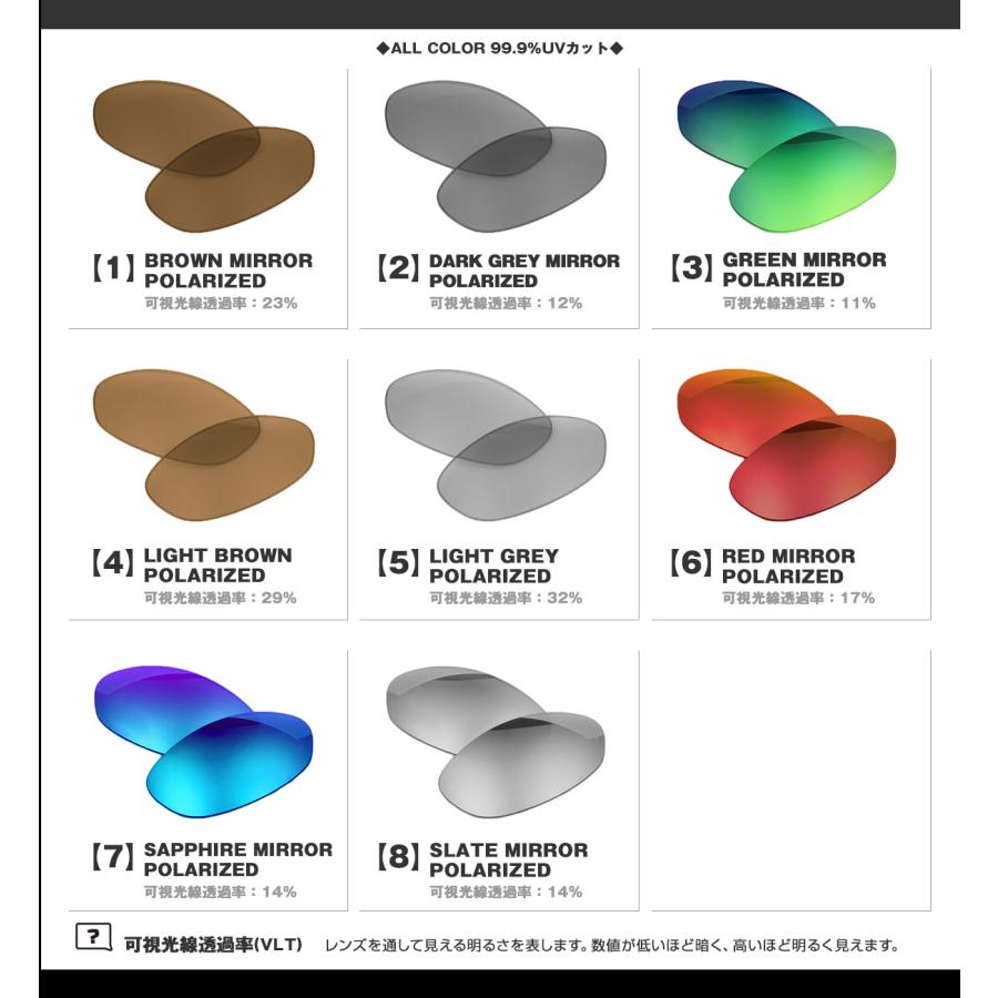 OAKLEY オークリー サングラス 交換レンズ スプライス 偏光