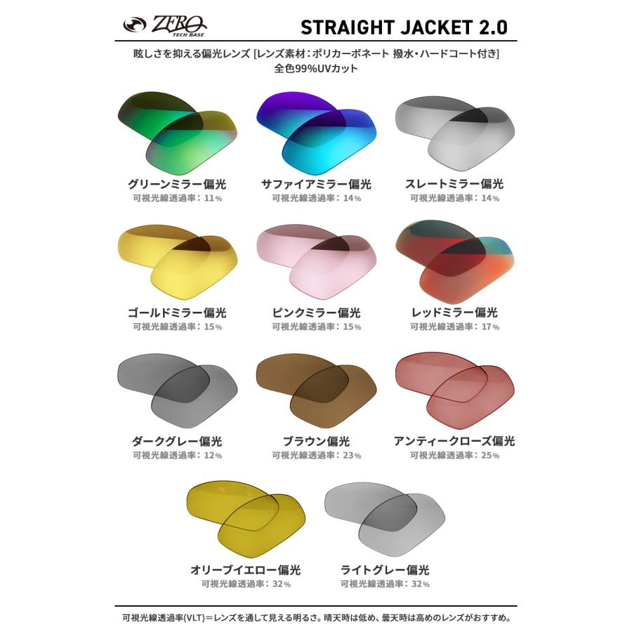 OAKLEY（オークリー） サングラス 交換レンズ ストレートジャケット