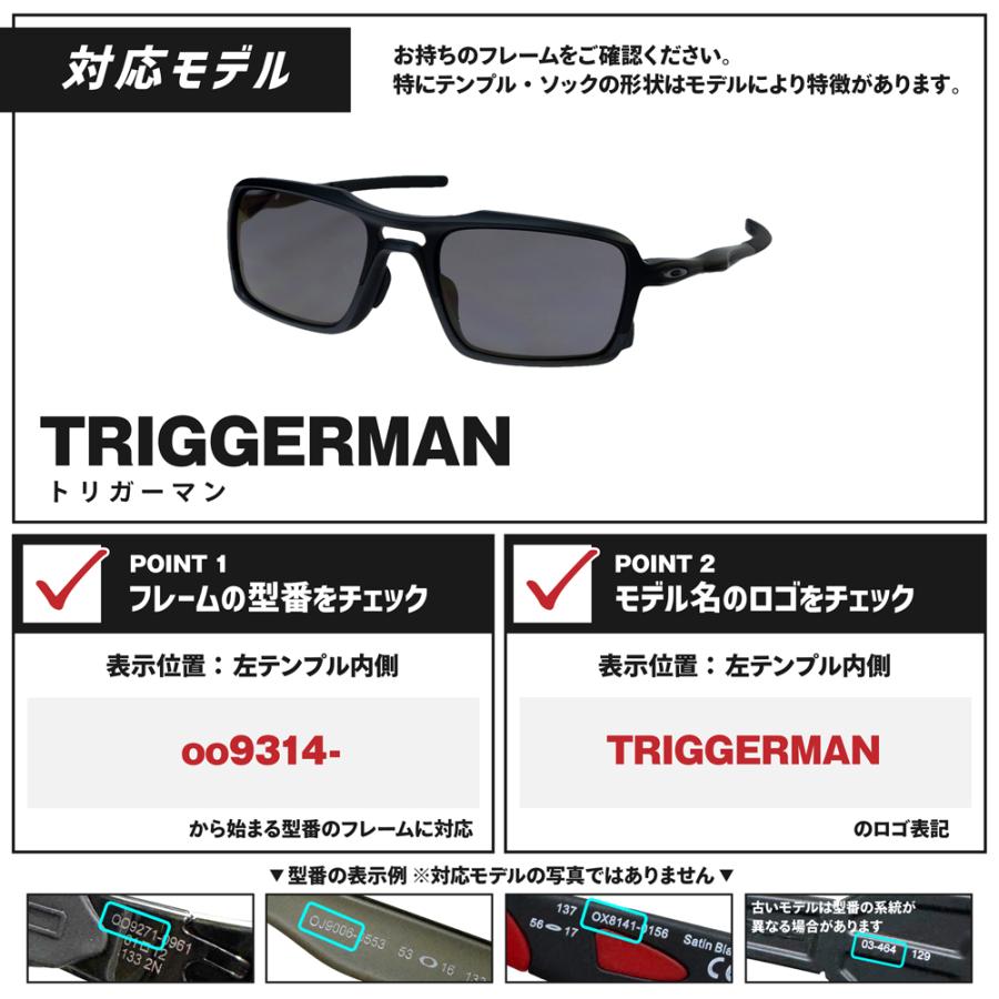 小物 OAKLEY TRIGGERMAN OAKLEY（オークリー） サングラス 交換レンズ トリガーマン OAKLEY