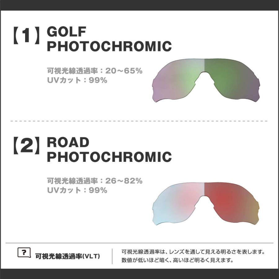 Oakley オークリー　EV ZERO PATH A 調光レンズ EVZero オークリー サングラス 交換レンズ イーブイゼロパス 調