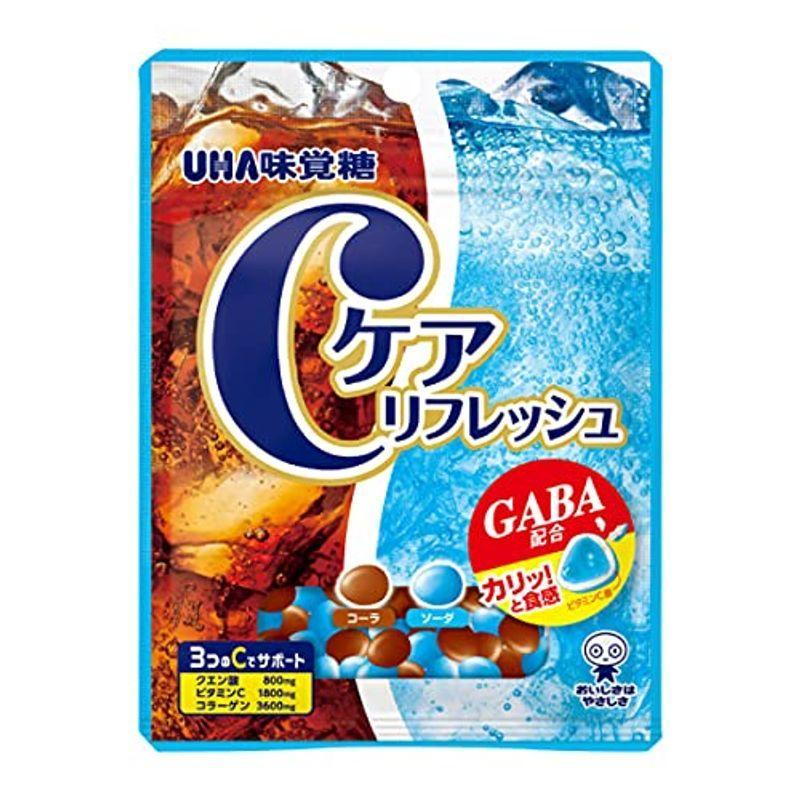 味覚糖 Cケア リフレッシュ コーラソーダ 55g 10個 スナック お菓子 おつまみ