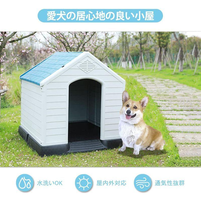 ランキング ドッグハウス 組立式 犬舎 中 小型犬用 犬小屋 シェルター 家 水洗いok 組み立て簡単 サビない 暖かい 換気 防雨 防風 ペットハウス 犬小屋 屋外サークル Www Croftheadholidaypark Co Uk