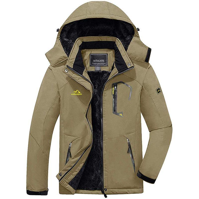 激安価格の Kefitevd マウンテンパーカー Jp カーキ ヤッケ ウィンドブレーカー 防水防風 タクティカルジャケット メンズ アノラック 防寒 その他アウトドア用品 Pathwaysfl Org