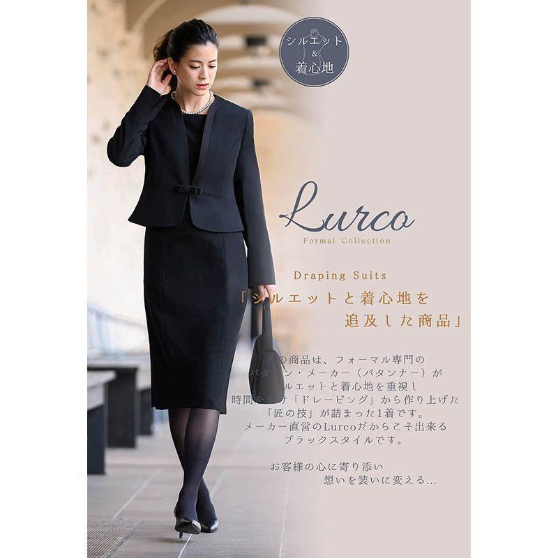 21a W新作 送料無料 喪服 レディース ブラックフォーマル ルルコ Lurco 前開き 9号 スーツ ワンピース 大きいサイズ 洗える その他スーツ フォーマル Www Collectiviteslocales Fr