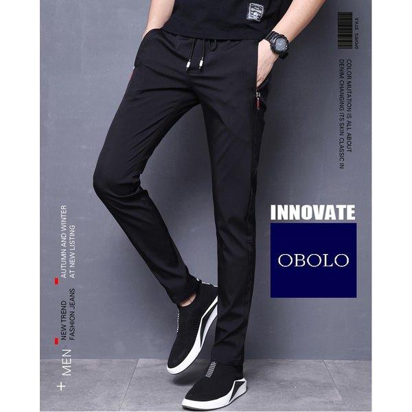 メンズ ジュニア スポーツパンツ 長ズボン アウトドアウェア 速乾 撥水 薄手 ストレッチ素材 黒 パンツ Mens 1 Obolo 神戸 通販 Yahoo ショッピング