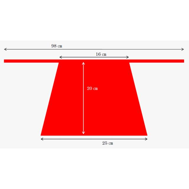地蔵 前掛け 小サイズ よだれかけ 狐 稲荷 ネコポス対応 : 注文の多い