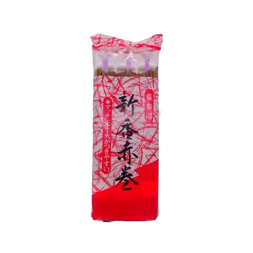 墓参用線香 新香赤巻 3束×40袋 1ケースまとめ買い特価 お盆 お 墓参用線香 新香赤巻 3束×40袋 1ケースまとめ買い特価 お盆 お