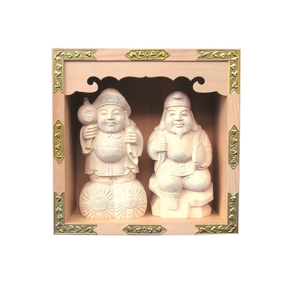 神棚 一升マス 恵比寿大黒セット No.294 : 注文の多い仏具屋さん