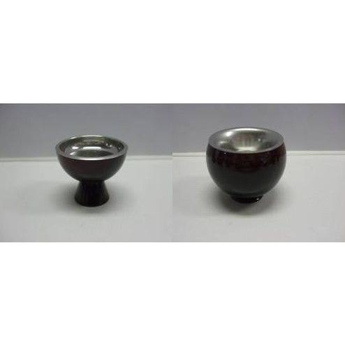 小型仏壇用 具足7点セット【無心・玄緋色】 : 注文の多い仏具屋さん