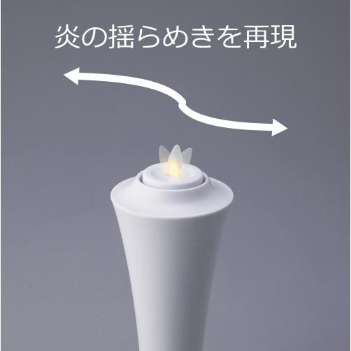 LEDろうそく 和ロー型 一燈 リニューアルタイプ 和ろうそく 電気式