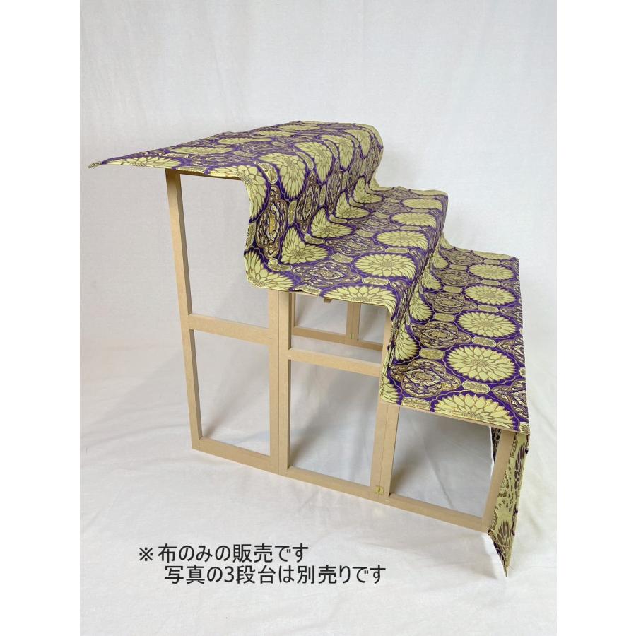お盆祭壇用金襴 四釜平金 紫 裏なし 136cm×87cm 盆祭壇 盆棚 お盆祭壇用金襴 四釜平金 紫 裏なし 136cm×87cm 盆祭壇 盆棚