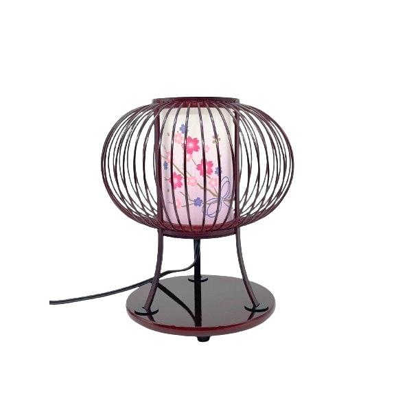 盆提灯 姫あかり タメ色 回転 1ヶ入 行灯 ぼんぼり 小型提灯 初盆 新盆