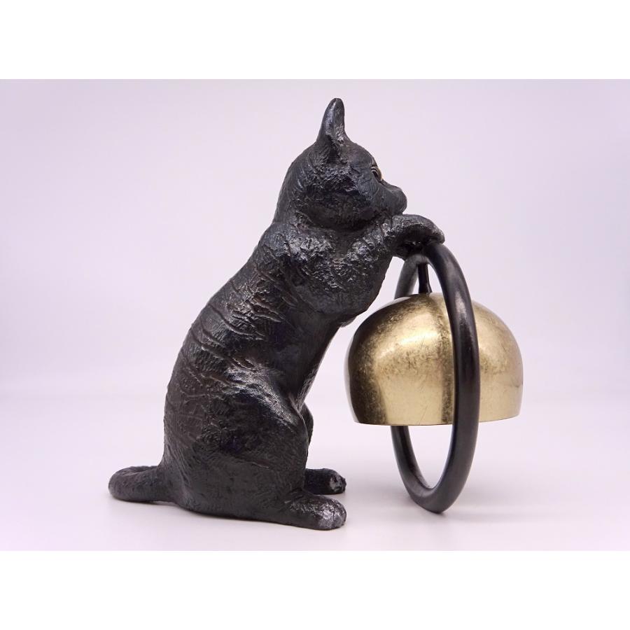 おりん 猫型おリン 和音 黒猫 子猫 小さなおリン リン棒付 ペット供養