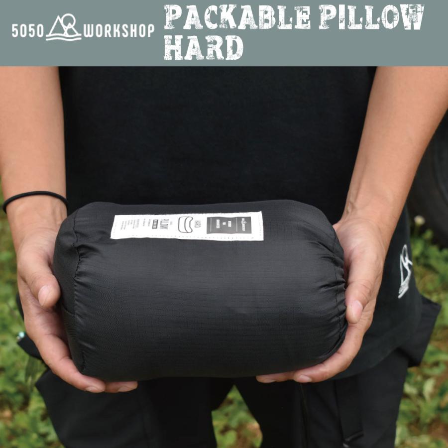 5050WORKSHOP 50/50 workshop パッカブルピロー ハード PACKABLE 5050WORKSHOP 50/50 workshop パッカブルピロー ハード PACKABLE