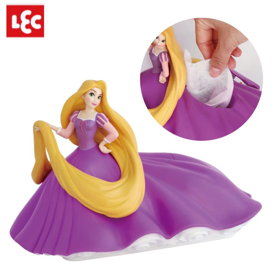 レック ディズニープリンセス ラプンツェル ウエットティシュケース