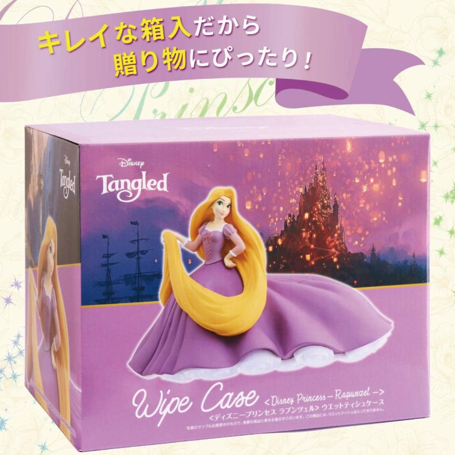 新品未使用　限定1品早い者勝ち　ティッシュケース　ディズニープリンセス4個セット レック ディズニープリンセス ラプンツェル ウエットティシュケース