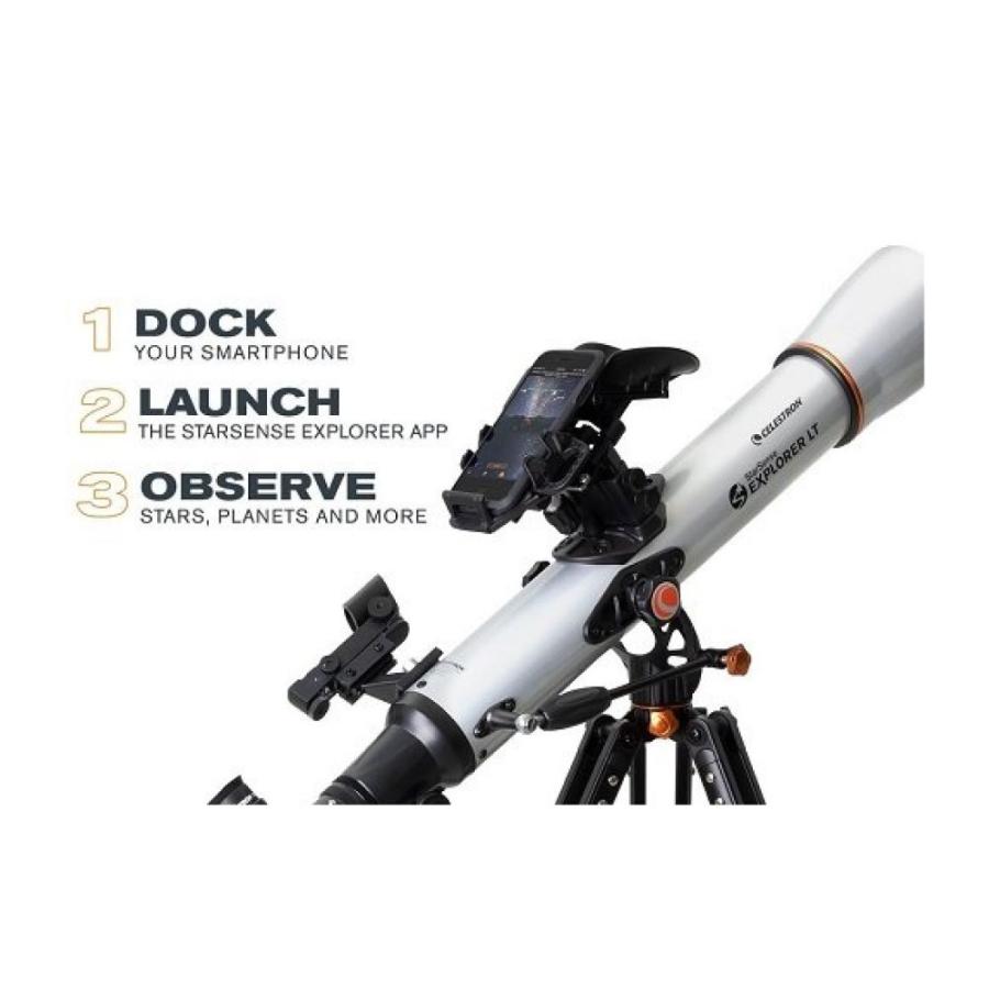 【最終】 CELESTRON(セレストロン) 天体望遠鏡 StarSense Explorer LT 70AZ アプリ スマホ 初心者 天体観測 子ども VIXEN アウトドア キャンプ 【T2611109792】(14850円)