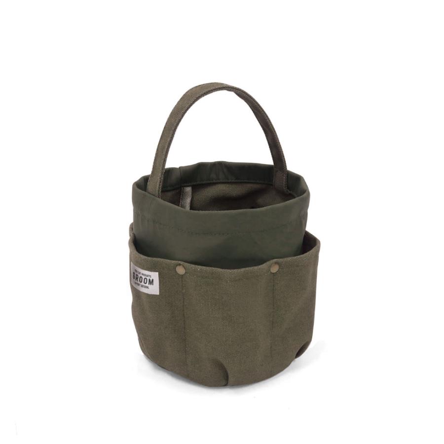 POST GENERAL お世話バッグ オリーブ ブラウン ペット お世話用品 ブラッシング 爪切り 雑貨 日用品 ペットお世話 おしゃれ シンプル かわいい 高機能 | 