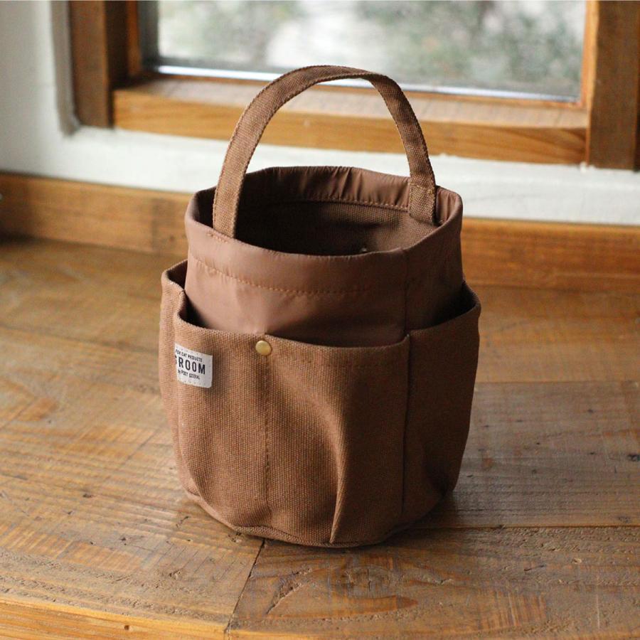 POST GENERAL お世話バッグ オリーブ ブラウン ペット お世話用品 ブラッシング 爪切り 雑貨 日用品 ペットお世話 おしゃれ シンプル かわいい 高機能 |  | 08