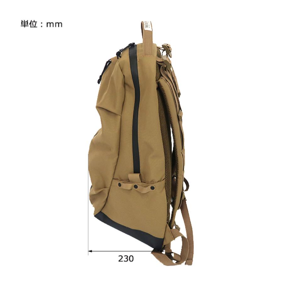 POST GENERAL ACKPACK model 788 バックパック モデル788 ブラック ウルフブラウン リュック バッグ メンズ レディース かっこいい 通勤 通学 | POST GENERAL | 08