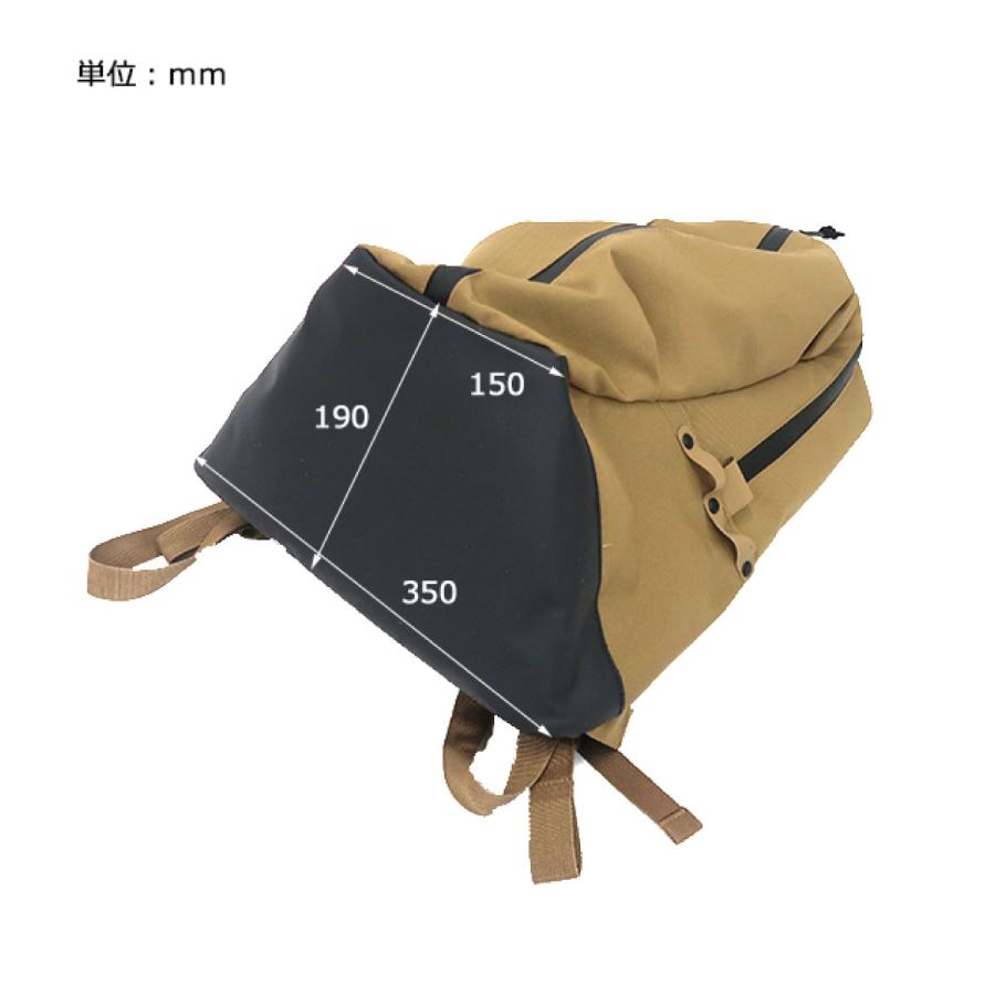 POST GENERAL ACKPACK model 788 バックパック モデル788 ブラック ウルフブラウン リュック バッグ メンズ レディース かっこいい 通勤 通学 | POST GENERAL | 09