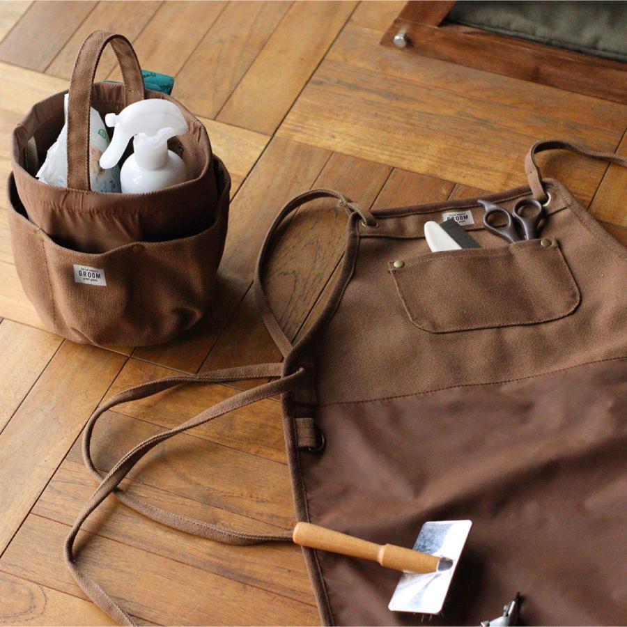 POST GENERAL お世話 エプロン オリーブ ブラウン エプロン ペット お世話用品 ブラッシング 爪切り 雑貨 日用品 ペットお世話 おしゃれ シンプル かわいい |  | 11