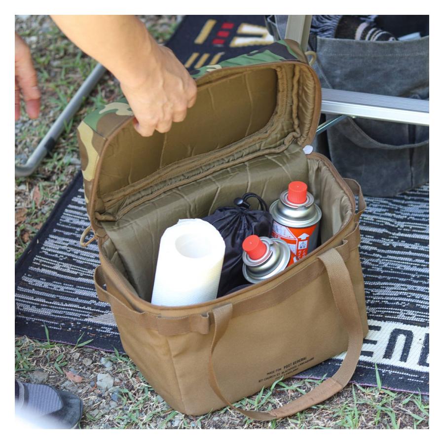 POST GENERAL フィールドバッグ for HD バスケット インテリア スクエア HDバスケット アウトドア キャンプ バーベキュー 公園 ポストジェネラル | POST GENERAL | 05