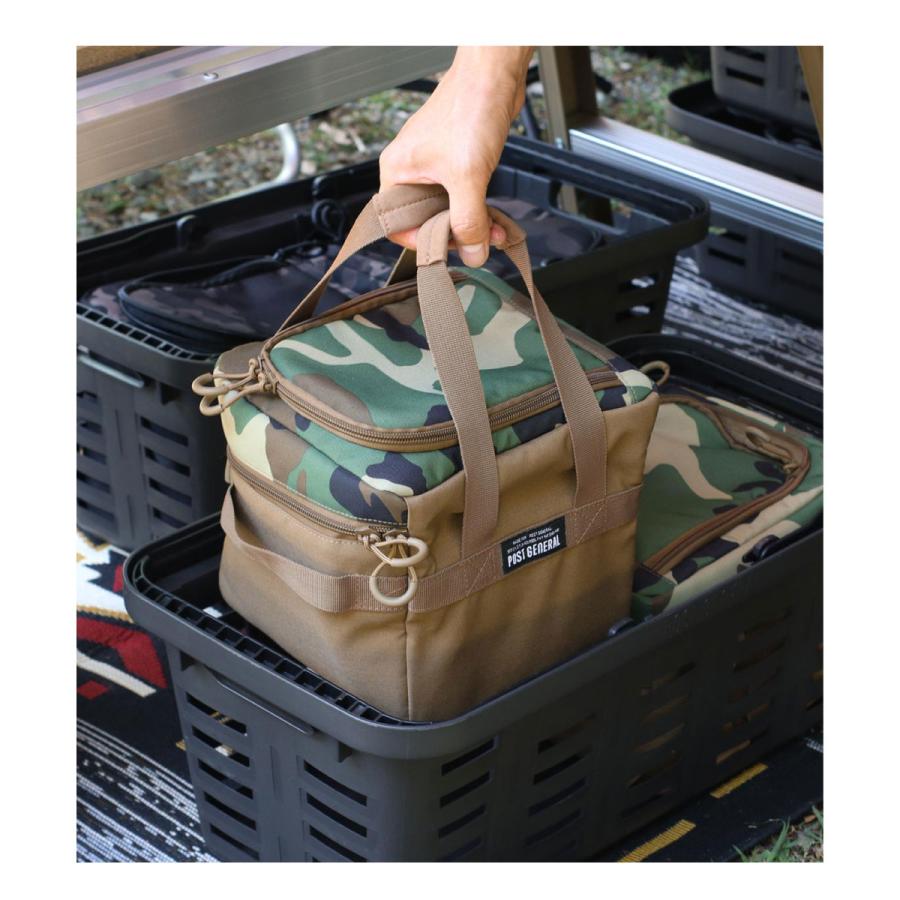 POST GENERAL フィールドバッグ for HD バスケットロング インテリア スクエア HDバスケット アウトドア キャンプ バーベキュー 公園 ポストジェネラル | POST GENERAL | 05