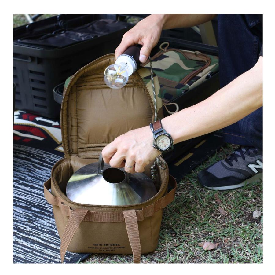 POST GENERAL フィールドバッグ for HD バスケットロング インテリア スクエア HDバスケット アウトドア キャンプ バーベキュー 公園 ポストジェネラル | POST GENERAL | 06