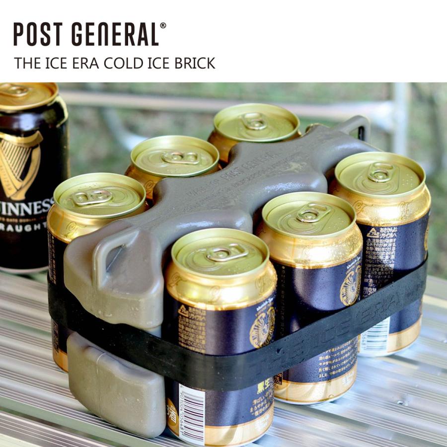 POST GENERAL ザ アイスエラ コールドアイスブリック 保冷剤 ビール クーラーバッグ 冷凍 氷点下 アウトドア キャンプ バーベキュー 公園 ポストジェネラル | POST GENERAL