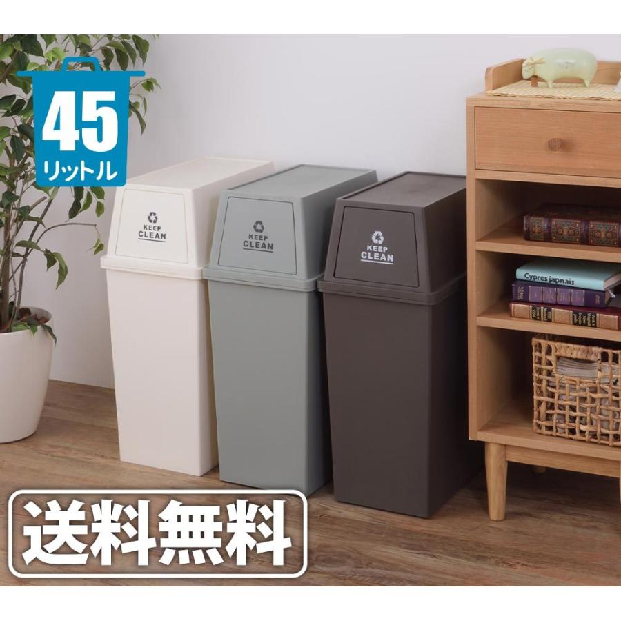 東谷 日本製 スタッキングペール 45L LFS-761 キッチン ゴミ箱 