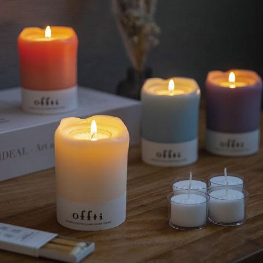 ペガサスキャンドル キャンドルホルダー メルティ offti キャンドル カップキャンドル インテリア リラックス アウトドア キャンプ おしゃれ | 