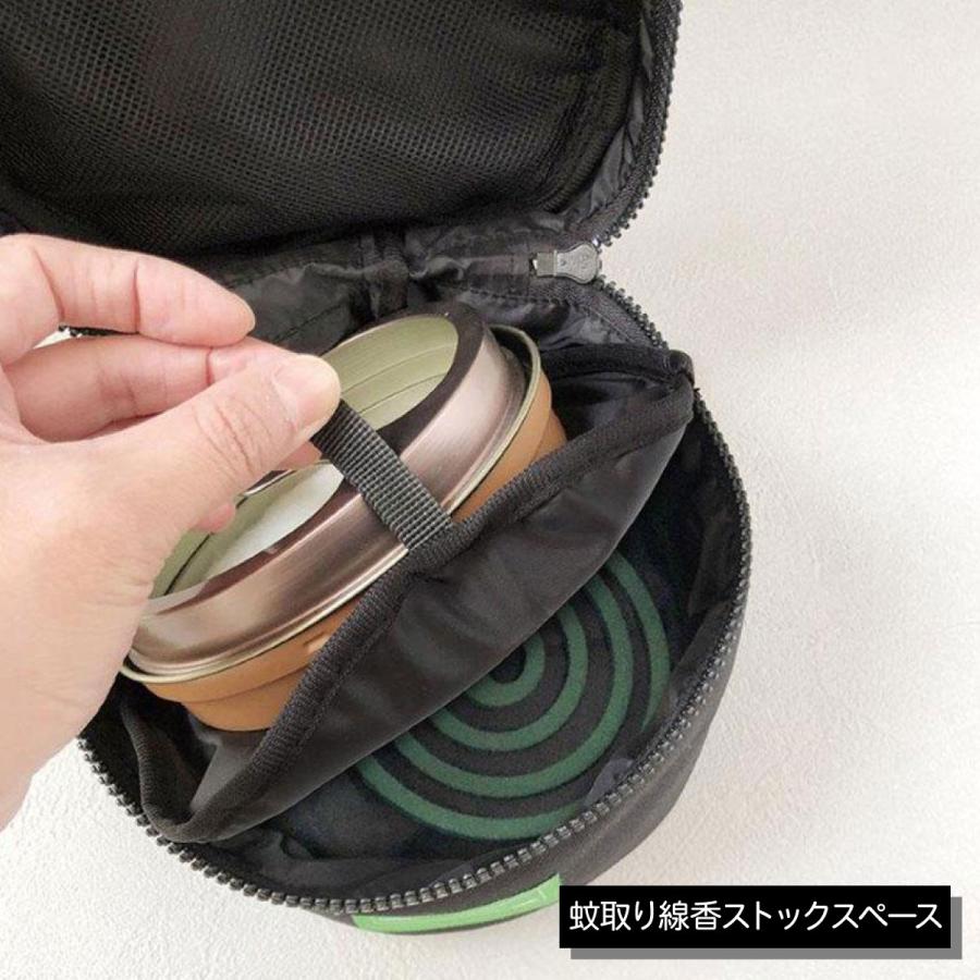 デコレ(Decole) 蚊遣り収納ポーチと蚊遣り箱のセット 蚊やり 蚊取り線香 収納 アウトドア キャンプ バーベキュー 車中泊 蚊遣り アウトドア用品 キャンプ用品 | DECOLE | 08