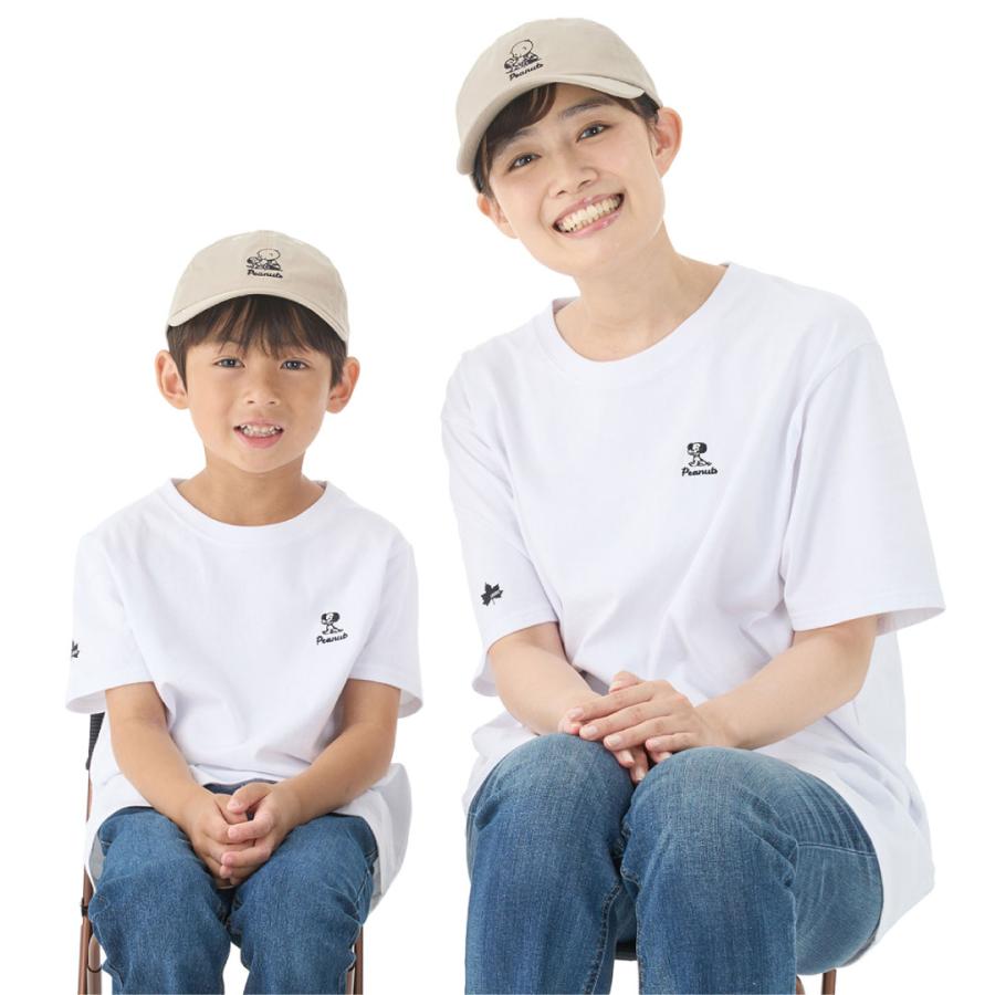 LOGOS 【選べるカラー】SNOOPY（PEANUTS 75years）CAP ブラック ベージュ キャップ スヌーピー 75周年記念オリジナルモデル 帽子 キャップ 綿100％ 男女兼用 | LOGOS | 06