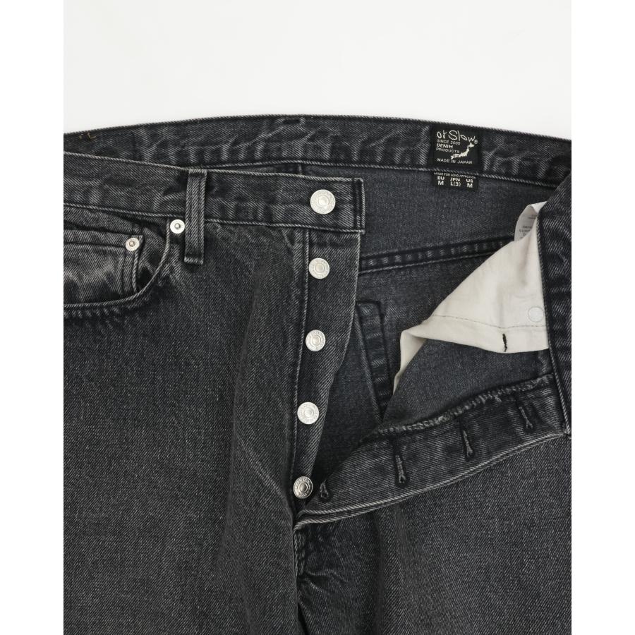 orSlow（オアスロウ） 105 90's 5 POCKET BLACK DENIM STONE WASH