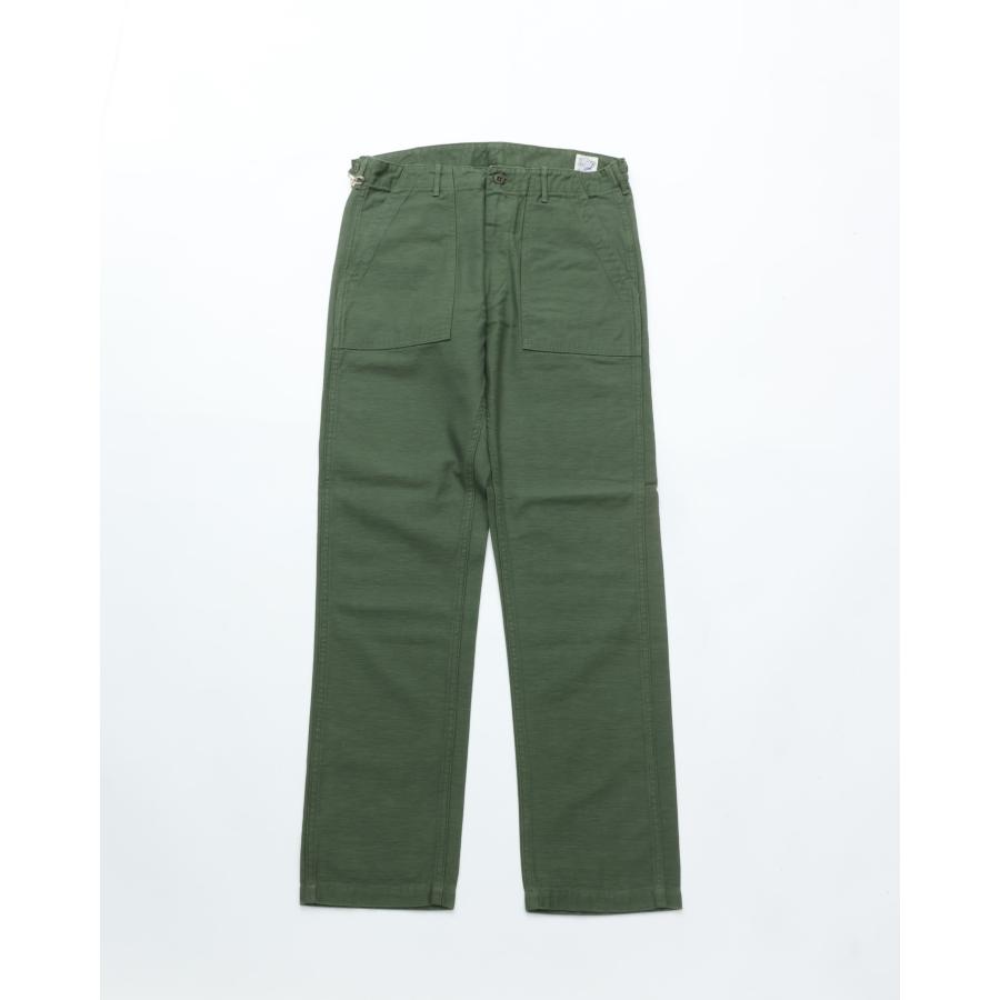 orSlow（オアスロウ） SLIM FIT FATIGUE PANTS GREEN スリムフィット
