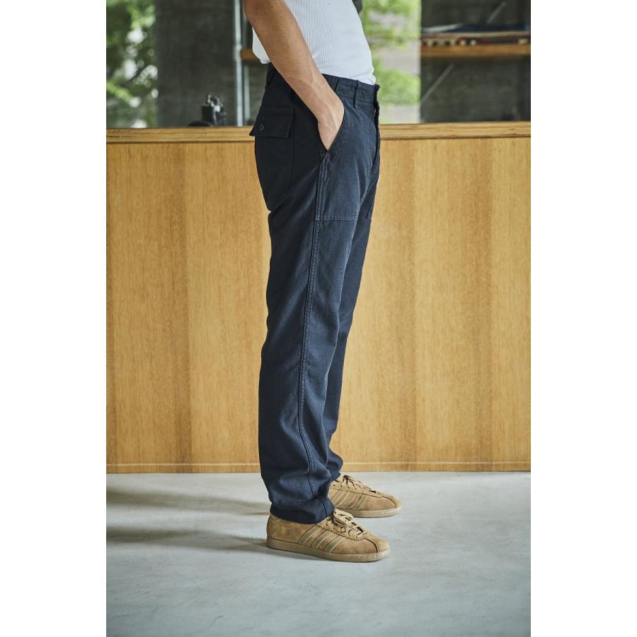 orSlow（オアスロウ） SLIM FIT FATIGUE PANTS BLACK スリム