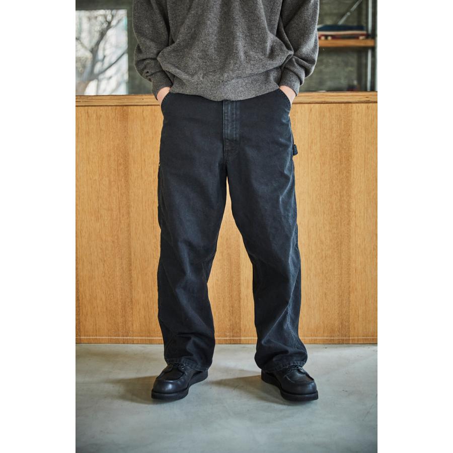 orSlow（オアスロウ） DAD'S FIT OXFORD PAINTER PANTS BLACK
