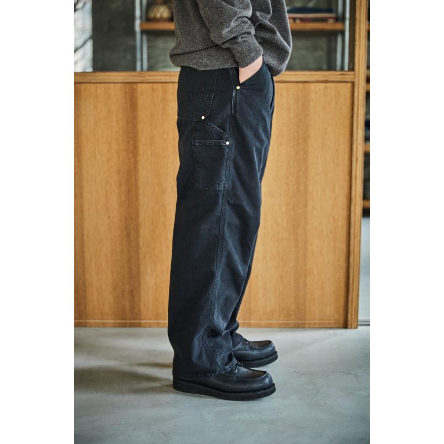 orSlow（オアスロウ） DAD'S FIT OXFORD PAINTER PANTS BLACK