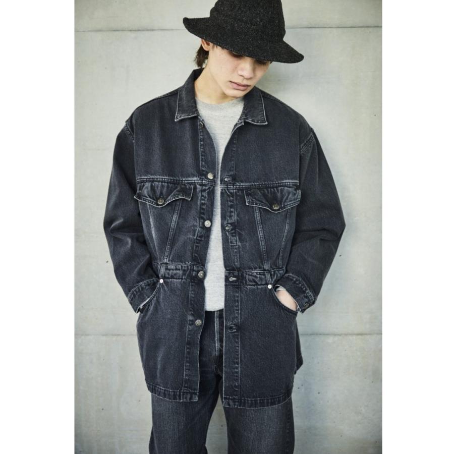 orSlow COUPON配布中 orslow / DENIM HALF COAT BLACK STONE orSlow COUPON配布中 orslow / DENIM HALF COAT BLACK STONE