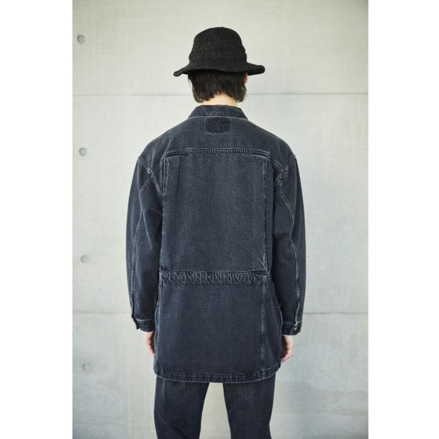 orSlow COUPON配布中 orslow / DENIM HALF COAT BLACK STONE orSlow COUPON配布中 orslow / DENIM HALF COAT BLACK STONE