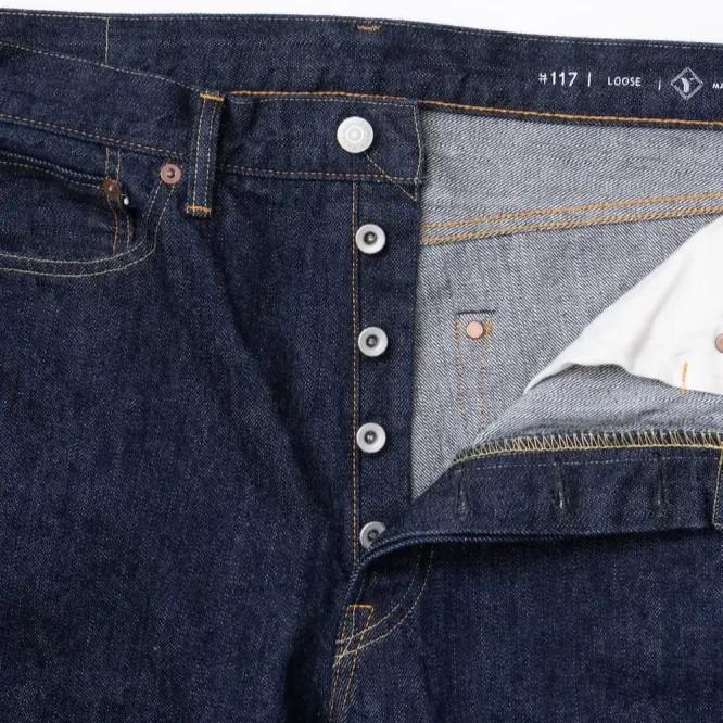 ordinary fits デニム 117 type loose サイズ30 117 TYPE LOOSE / USED - ORDINARY FITS ATELIER SHOP