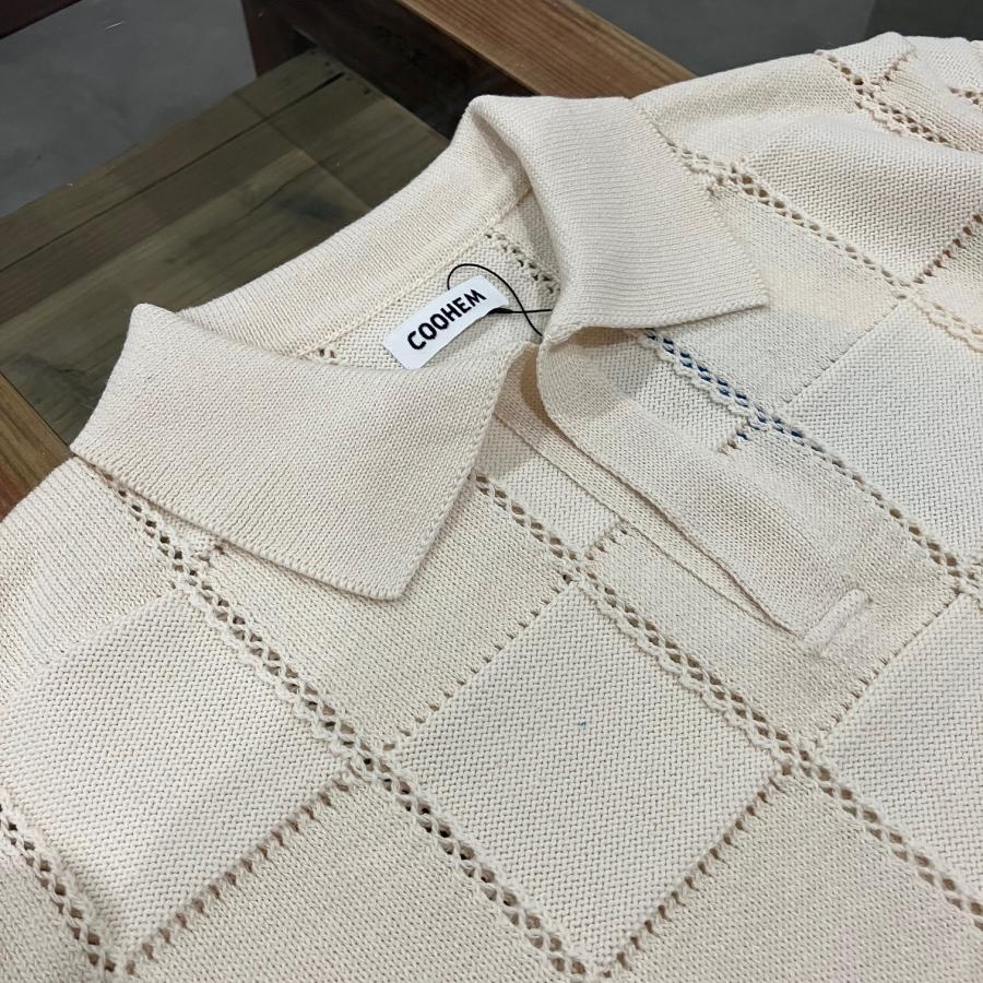 Coohem（コーヘン） 30％COUPON配布中 COOHEM / LINKS CHECK KNIT