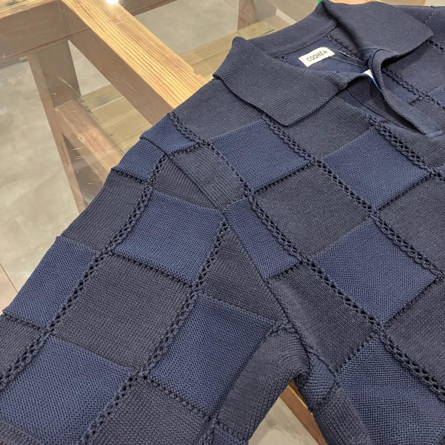 Coohem（コーヘン） 30％COUPON配布中 COOHEM / LINKS CHECK KNIT