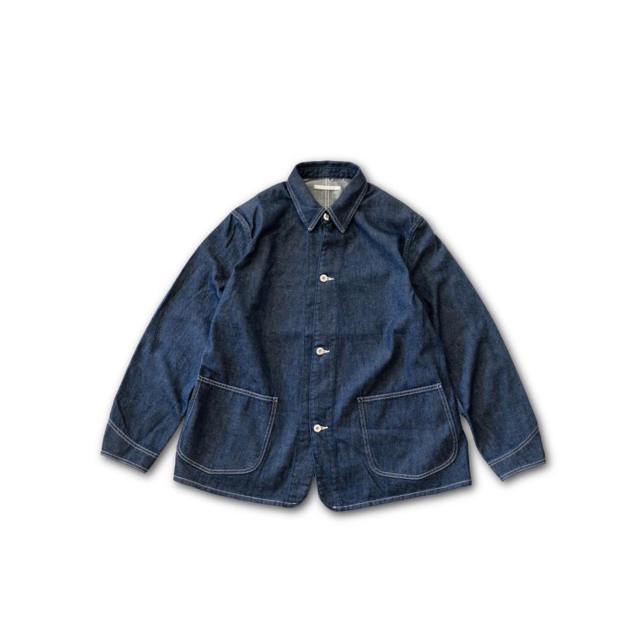 HATSKI ハツキ Denim Coverall01 -Indigo -25004 デニム