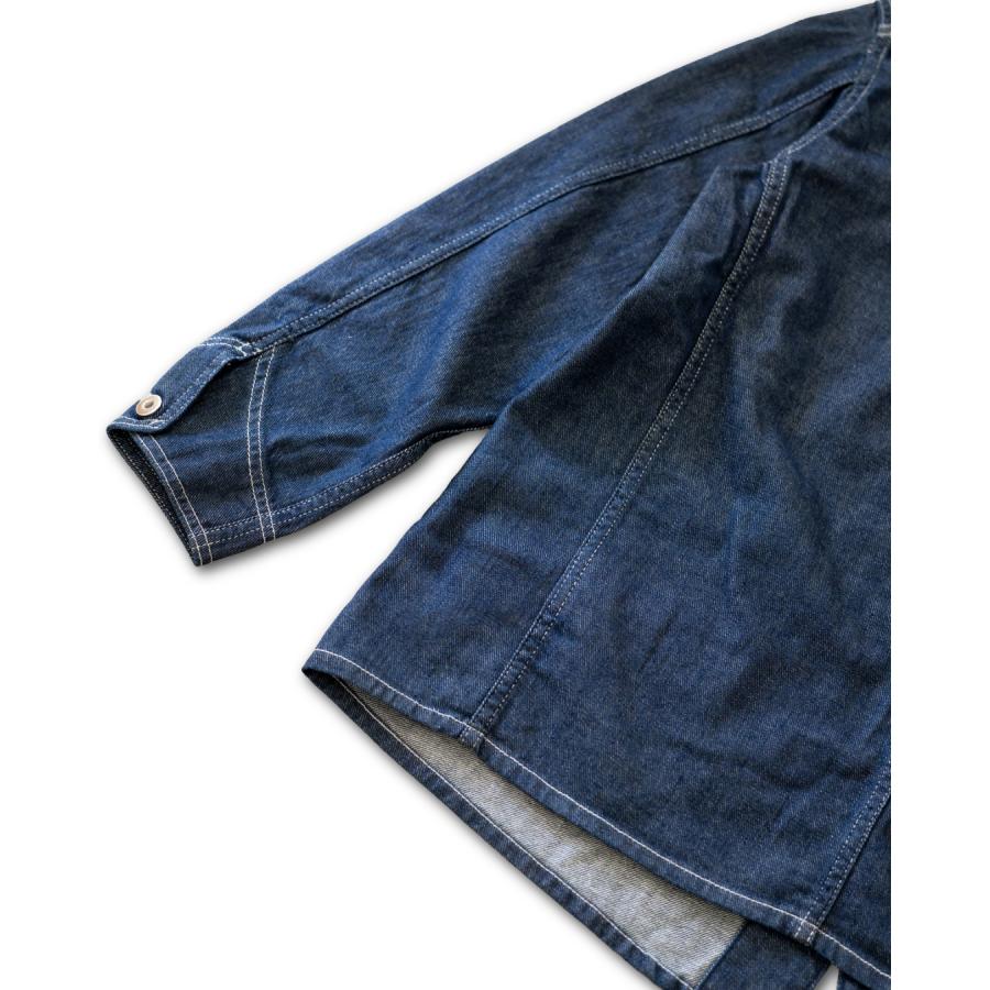 HATSKI ハツキ Denim Coverall01 -Indigo -25004 デニム カバーオール