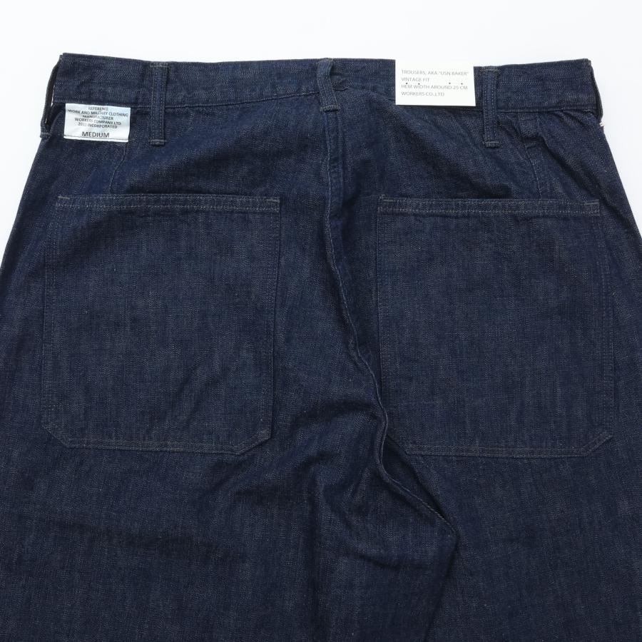 WORKERS ワーカーズ USN Baker Vintage Fit Brown Back Denim ベイカー