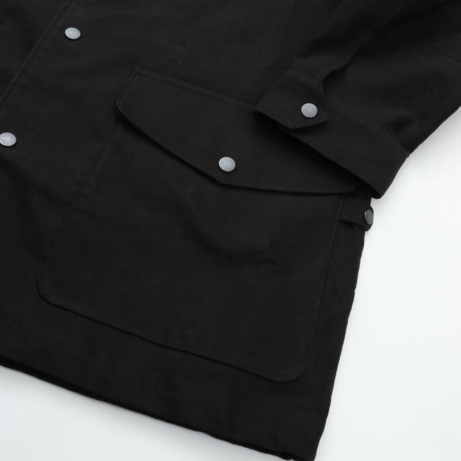 PERS PROJECTS パースプロジェクト OLIVER FIELD HF COAT BLACK