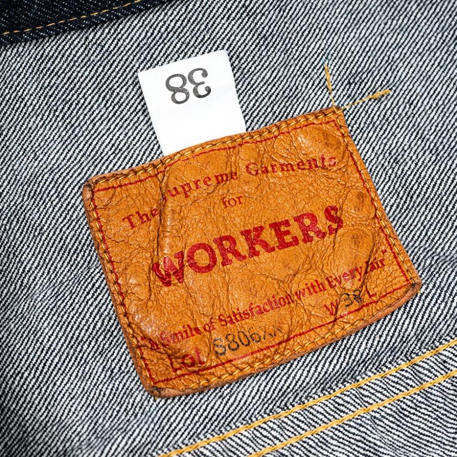 WORKERS ワーカーズ S806XX Buckle Back WWII-JACEKT デニムジャケット